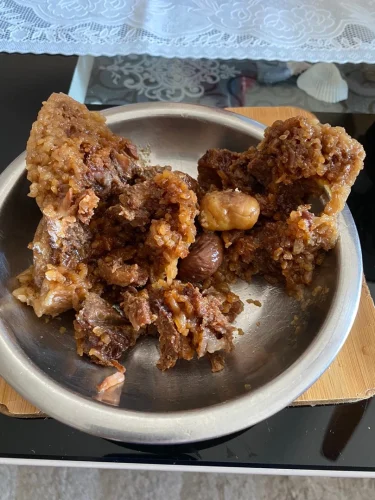 10 Pcs Traditional Nyonya Rice Dumpling 粽子 Bak Zhang   (Three free sample packs will be given as an extra gift.) photo review