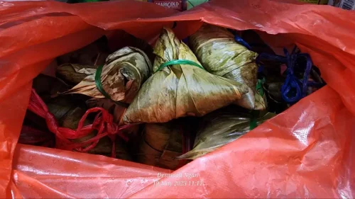 10 Pcs Traditional Nyonya Rice Dumpling 粽子 Bak Zhang   (Three free sample packs will be given as an extra gift.) photo review